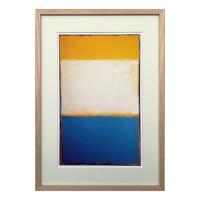 アートポスター マーク ロスコ Yellow White Blue Over Yellow on Gray 1954 Mark Rothko IMR-62204 モダンアート 抽象画 | おもしろマニアックグッズの通販店 ブライ開新堂