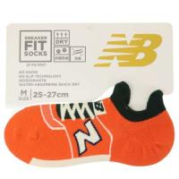 ニューバランス グッズ 男性用靴下 スポーツブランド メンズスニーカーソックス M オレンジ new balance シン NB エヌビー | おもしろマニアックグッズの通販店 ブライ開新堂