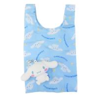 シナモロール グッズ ショッピングバッグ サンリオ キャラクター ポーチ付きエコバッグ ソリッドシナモン | おもしろマニアックグッズの通販店 ブライ開新堂