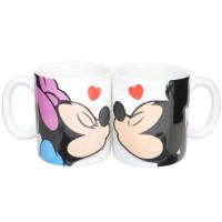 ミッキーマウス＆ミニーマウス グッズ ギフト食器 キャラクター ペアマグカップ2個セット キス | おもしろマニアックグッズの通販店 ブライ開新堂
