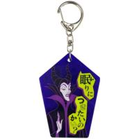 キーリング ディズニーヴィランズ Power Word Villains 2層アクリルキーホルダー ディズニー マレフィセント コレクション雑貨 | キャラクターのシネマコレクション