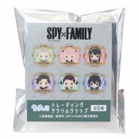 スパイファミリー SPY FAMILY アニメキャラクター クリップ トレーディングアクリルクリップ 全6種 ちまっこ 少年ジャンプ | キャラクターのシネマコレクション