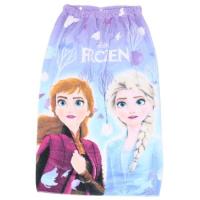 アナと雪の女王 ラップタオル 80丈マキタオル 80cm丈巻き巻きタオル スノービリーブ ディズニー | キャラクターのシネマコレクション