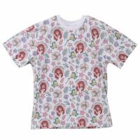 リトルマーメイド ディズニープリンセス キャラクター Tシャツ T-SHIRTS アイコン パターン Lサイズ XLサイズ | キャラクターのシネマコレクション