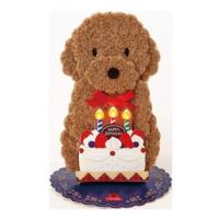 グリーティングカード メロディ 1400JPME45-5 メロディーカード トイプードルケーキ いぬ サンリオ プレゼント 男の子 女 バレンタイン | キャラクターのシネマコレクション
