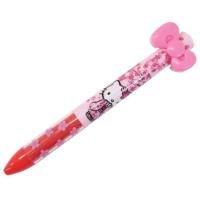ハローキティ リボンmimiペン サンリオ 黒赤2色ボールペン キャラクター 桜の木 | キャラクターのシネマコレクション