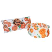 ヘアバンド フーセンガム ポーチ付きヘアターバン お菓子パッケージ オレンジ プレゼント かわいい おもしろ雑貨 | キャラクターのシネマコレクション
