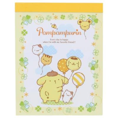 サンリオショップ ポムポムプリン（ノート、メモ帳）｜文具
