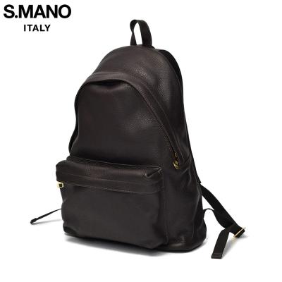 S MANO エス マーノ バックパック DAY PACK SMN008 キップレザー ダークブラウン CINQUE un ALTRO - 通販 - Yahoo ショッピング