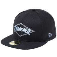 スラッシャー×ニューエラ 5950 マルチロゴ レトロ ブラック スカイブルー クラウド スカイブルー Thrasher×New Era 59FIFTY Multi Logo Retro Black Sky Blue | ネット通販 C.I.O.