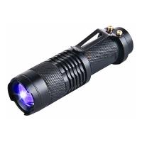 ブラックライト LED 紫外線ライト UV 釣り ハンディライト 蓄光 レジン 硬化 汚れ確認 蛍光 ルアー エギング ケイムラ | バイクパーツショップ CK-Custom
