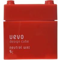 デミコスメティクス ウェーボ デザインキューブ (uevo design cube) ニュートラルワックス レッド 80グラム (x 80) | CLAMオンラインストア