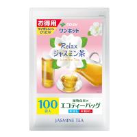 伊藤園 ワンポット Relax ジャスミン茶 ティーバッグ 3.0g×100袋 お得用 エコティーバッグ | CLAMオンラインストア
