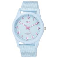 [シチズン Q&amp;Q] 腕時計 アナログ 防水 ウレタンベルト VS40-011 レディース ブルー | CLAMオンラインストア