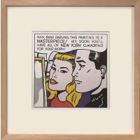 アートパネル ロイ・リキテンスタイン Roy Lichtenstein Masterpiece 1962 IRL-62519 壁掛け アートフレーム 額 北欧 モダン 玄関 | 照明 おしゃれ 家具 通販 クラセル