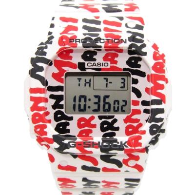 新品 CASIO × MARNI カシオ マルニ G-SHOCK 5610 MARNI が CASIO とコラボレーション – ハンドペイントロゴの