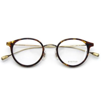 EYEVAN べっ甲 ラウンド型メガネ 箱ケース付属 EYEVAN べっ甲 ラウンド型メガネ 箱ケース付属 Collaboration: EYEVAN