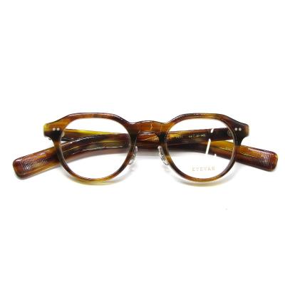 EYEVAN べっ甲 ラウンド型メガネ 箱ケース付属 EYEVAN べっ甲 ラウンド型メガネ 箱ケース付属 EYEVAN べっ甲 ラウンド