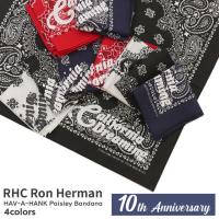 【RHC日本上陸10周年記念】 新品 ロンハーマン RHC Ron Herman HAV-A-HANK PAISLEY BANDANA バンダナ 280000144010 グッズ
