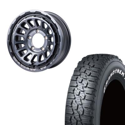 250718-02 ①DUNLOP GRANDTREK SJ7スタッドレス２本 250718-02 ①DUNLOP GRANDTREK SJ7スタッドレス2本