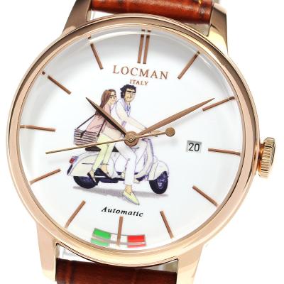 美品✨LOCMAN イタリアブランド メンズ 時計 チタニウム ビッグフェイス Amazon | 腕時計 メンズ ビッグフェイス ゴールド うで時計 防水