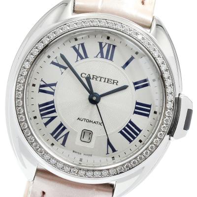 カルティエ CARTIER WSCL0017 クレドゥカルティエ デイト 自動巻き レディース 良品 _914325 Cartier - カルティエ CARTIER WSCL0017 クレドゥカルティエ デイト