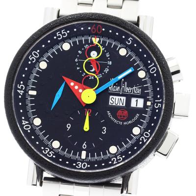 訳あり アラン・シルベスタイン Alain Silberstein KB41 クロノB グミ クロノグラフ 500本限定 自動巻き メンズ 箱・保証書付き_915977 ALAIN SILBERSTEIN（アランシルベスタイン） 訳あり Alain Silberstein