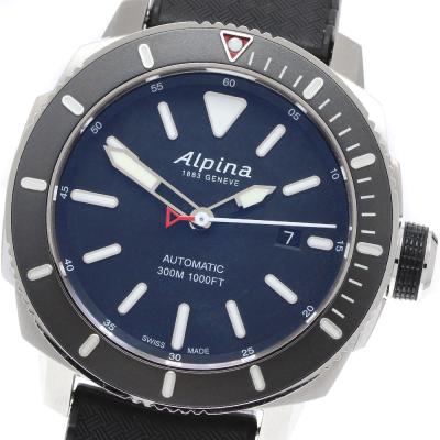 Alpina 自動巻き 腕時計 300m防水 Amazon | Alpina メンズ Seastrong Diver 300 GMT 自動、発光マーカー