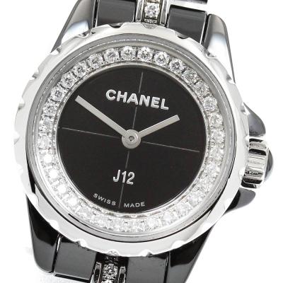 シャネル CHANEL H5236 J12 XS ダイヤ クォーツ レディース 良品 _942979 シャネルj12 レディース XSのおすすめ人気商品一覧 通販 - Yahoo