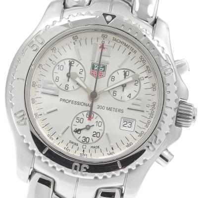 HEUER 懐中時計 クォーツ シルバーカラー TAG HEUER 腕時計、懐中時計（文字盤カラー：シルバー系