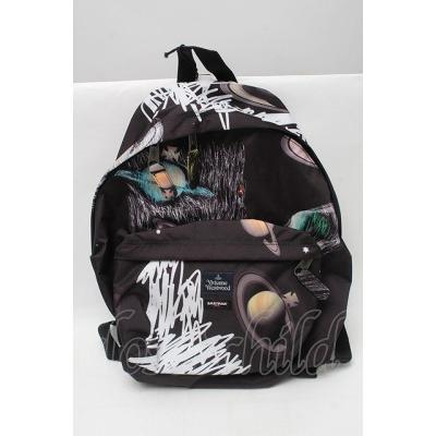 美品 ヴィヴィアンウエストウッド クロコ型押し リュック 2way オーブ 黒 美品 ヴィヴィアンウエストウッド クロコ型押し リュック 2way