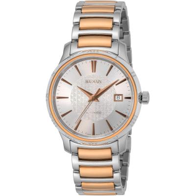 BALMAIN バルマン 腕時計 自動巻き スイス製 メンズ 男性 シルバー BALMAIN バルマン 腕時計 自動巻き スイス製 メンズ 男性 シルバー
