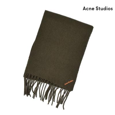 Acne Studios カーキ　マフラー 楽天市場】Acne Studios アクネストゥディオズ マフラー CA0283