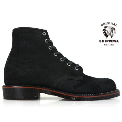チペワ　レースアップブーツ　ブラックスエード クラウドシューカンパニーYahoo!店 - CHIPPEWA/チペワ｜Yahoo