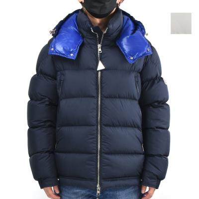 MONCLER メンズダウンコート、ダウンジャケット（色：ネイビー系