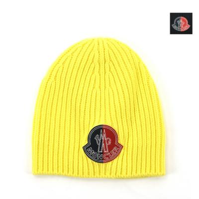イエロー　MONCLER PALM ANGELS　ニットキャップ　モンクレール MONCLER メンズニット帽、ビーニー｜帽子｜ファッション 通販 - Yahoo