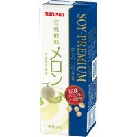 マルサンアイ 【ケース販売】マルサン ひとつ上の豆乳 メロン 200ml×24本