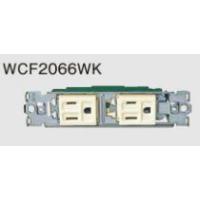 パナソニック 家具・住設機器用配線器具【WCF2066WK】ミルキーホワイト 器具用 F.C組合せ器具(接地ダブルコンセント) | 家電と住設のイークローバー2号店