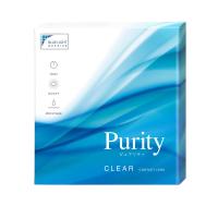 コンタクト ブルーライトカット コンタクト Purity ピュアリティ ワンデー 1箱30枚 UV モイスチャー 高含水レンズ クリア | カラコン通販 Clover eyes