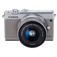 Canon ミラーレス一眼カメラ EOS M100 EF-M15-45 IS STM レンズキット(グレー) EOSM100GY1545IS | CLOVER FOUR LEAF