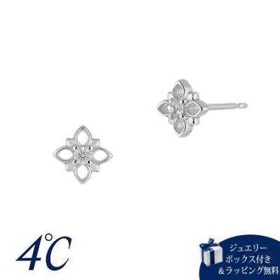 4°c ピアス（モチーフ：フラワー、花）の商品一覧 通販 - Yahoo
