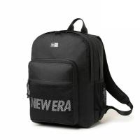 日本正規品 ニューエラ NEW ERA キャンパスパック 35L プリントロゴ ブラック × ホワイト 13517772 鞄 バッグ | Clover SPORTS&OUTDOOR