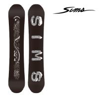 [日本正規品]スノーボード 板 ボード シムス ザ・デイ ブラック 黒 2024 SIMS THE DAY Black スノボー 23-24 男性 メンズ | Clover SPORTS&OUTDOOR