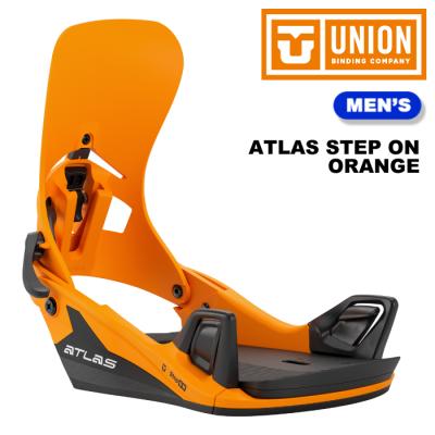 UNION STRATA スノーボードビンディング オレンジ 25-26 UNION(ﾕﾆｵﾝ)・STRATA [BLACK,ORANGE,SAND,OLIVE GREEN