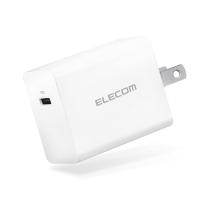 エレコム AC充電器 ACアダプター USB PD 対応 30W Type-C×1 GaN(窒化ガリウム) ホワイト EC-AC04WH | クローバー369