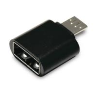 ☆日本トラストテクノロジー OTG USB(A)→MicroUSB変換コネクター(ブラック) OTGU2M-BK | ニューフロンテア