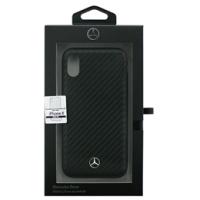 ☆Mercedes iPhoneX専用 カーボン調PUハードケース Dynamic - PU Leather - Hard case iPhone X  MEHCPXSRCFBK | ニューフロンテア