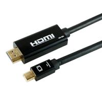 ☆HORIC Mini Displayport→HDMI変換ケーブル 3m Mini Displayport to HDMI MDPHD30-177BK | ニューフロンテア