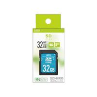 【20個セット】 Lazos SDHCメモリーカード 32GB CLASS10 紙パッケージ L-B32SDH10-U1X20 | ニューフロンテア