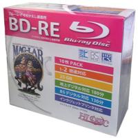 ☆HIDISC BD-RE 録画用5mmスリムケース10P HDBD-RE2X10SC | ニューフロンテア